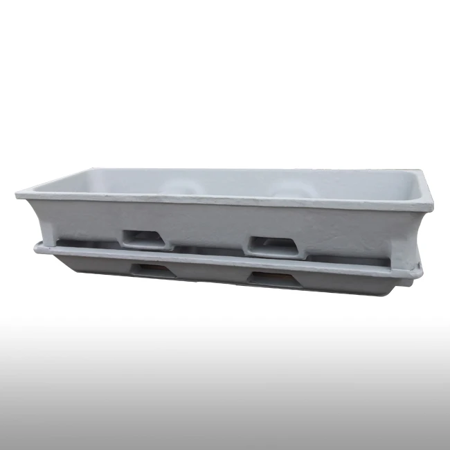Vaschetta per scorie con tasca per carrello elevatore