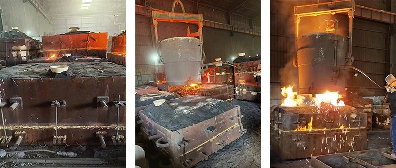 Aluminum sow mold production