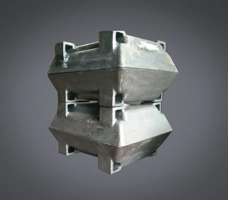 Lead melting slag pans 2 Lead melting slag pans 2